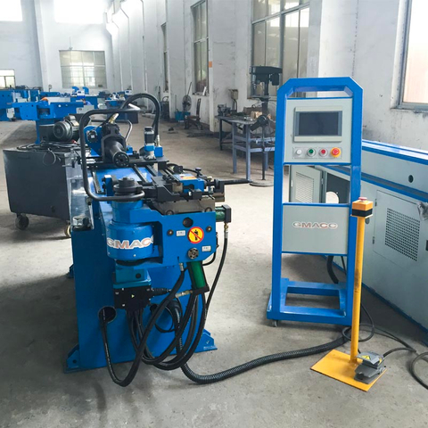 Máy uốn một đầu điều khiển số hoàn toàn tự động GM-SB-18CNC