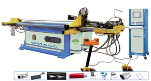 Máy uốn ống thép carbon tự động CNC với bộ tăng áp