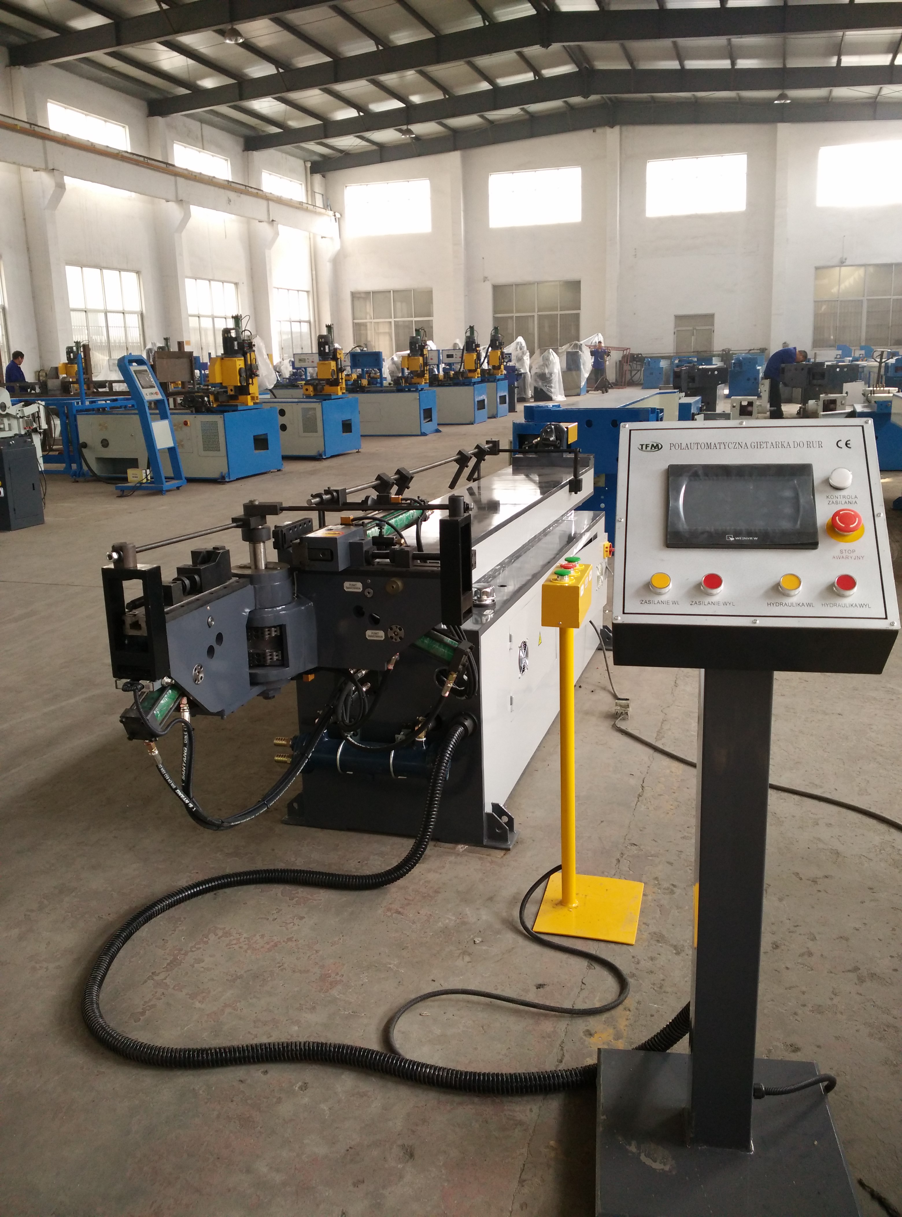 Máy uốn ống đồng bằng thép không gỉ kỹ thuật số CNC